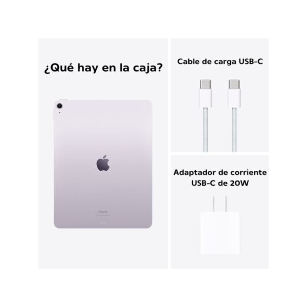 iPad Air 13" Chip M2 256GB WiFi - Purple - Imagen 4