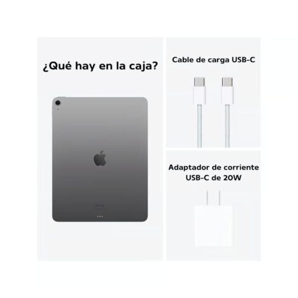 iPad Air 13" Chip M2 256GB WiFi - Space Gray - Imagen 4