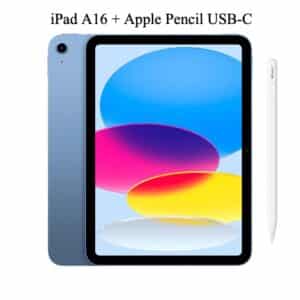 iPad A16 11" 128GB WiFi +  Pencil USB-C - Blue