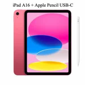 iPad A16 11" 128GB WiFi +  Pencil USB-C - Pink