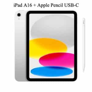 iPad A16 11" 128GB WiFi +  Pencil USB-C - Silver