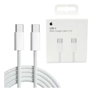 Apple Cable 1 Metro Trenzado 60W USB-C Original - Blanco